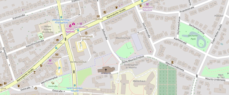 Übersichtskarte OpenStreetMap
