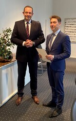 Herr Wolsztynski und Herr Dr. Bleschick Herr Wolsztynski und Herr Dr. Bleschick